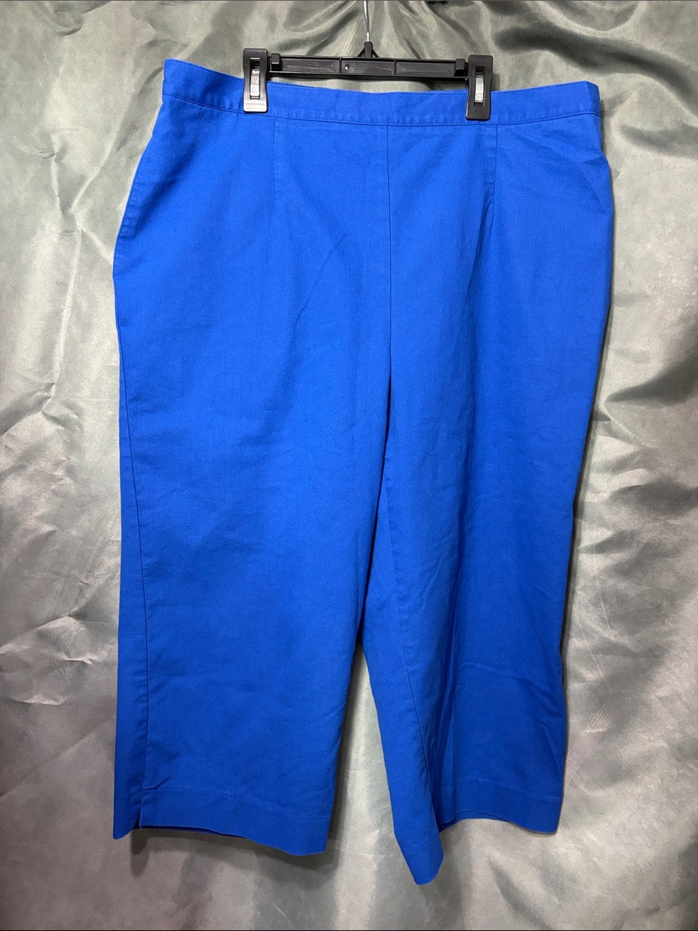 Alfred Dunner Royal Blue Straight-Leg Chinos